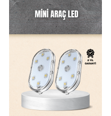 Taşınabilir Manyetik Mini LED Lamba 7 Renk Seçenekli