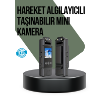 Gece Görüşlü Döngüsel Kayıt Destekli Mini Kamera