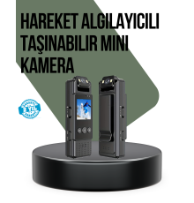 Gece Görüşlü Döngüsel Kayıt Destekli Mini Kamera