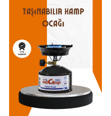 Taşınabilir Metal Gövdeli Kamp Ocağı Seti