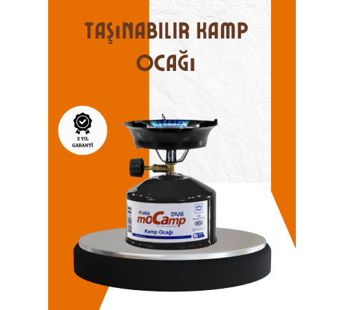 Taşınabilir Metal Gövdeli Kamp Ocağı Seti