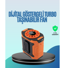 Taşınabilir Çok Fonksiyonlu Soğutma Fanı