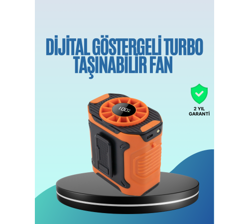 Taşınabilir Çok Fonksiyonlu Soğutma Fanı