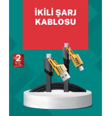 Akıllı Telefon Tablet Laptop Uyumlu 65W Güçlü Veri Kablosu