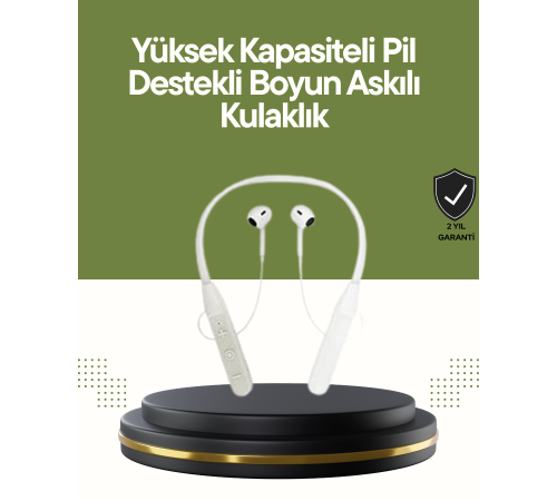 Spor ve Günlük Kullanım İçin 100 Saatlik Kablosuz Kulaklık