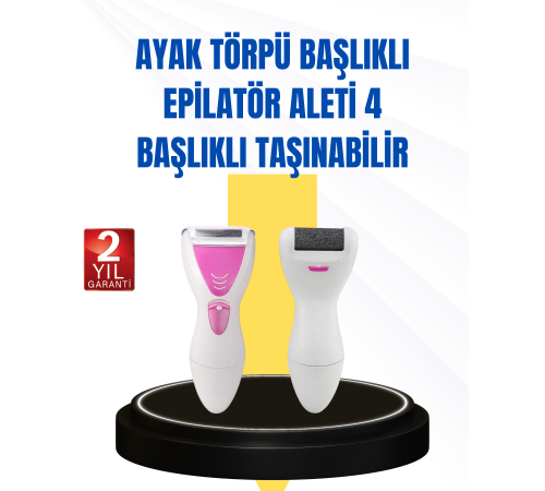Tüy Temizleme ve Cilt Bakım Cihazı