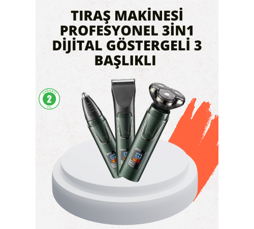 Hareket Halinde Kullanıma Uygun Tıraş Makinesi