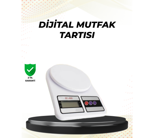 Taşınabilir Dijital Terazi – Çift Ölçü Birimi Destekli