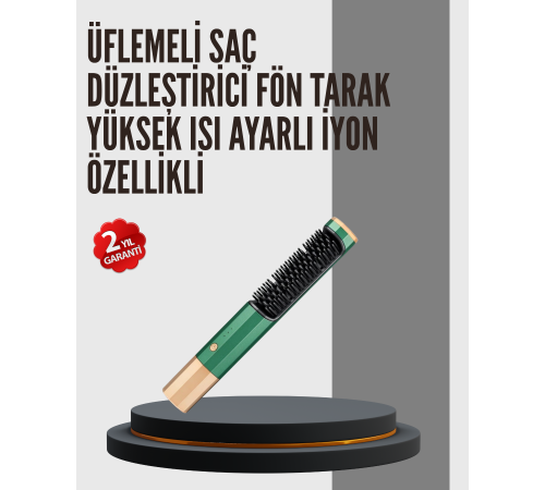 360° Döner Kablolu Kompakt Saç Şekillendirme Seti