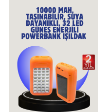 Gold Silver GS-875 Kamp ve Acil Durum Işıldaklı Powerbank