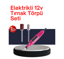 6 Uçlu Elektrikli Manikür Pedikür Seti