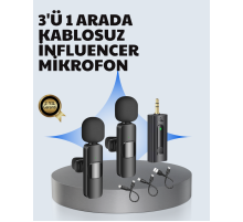 Mobil Uyumlu Mikrofon - Dış Mekân İçin İdeal