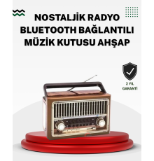 Ahşap Görünümlü Masaüstü Bluetooth Cihaz