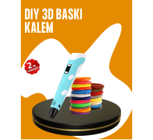 Yaratıcı Çizim ve Modelleme İçin Profesyonel 3D Yazıcı Kalem