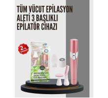 Evde Kolay Epilasyon İçin Taşınabilir Tüy Alma Cihazı