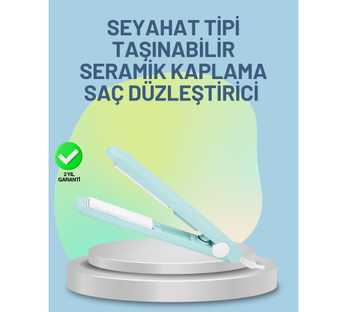 30 Saniyede Isınan PTC Teknolojili Saç Şekillendirici – Sabit Isı Kontrollü, Hızlı Performans