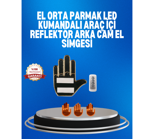 2025 Orijinal LED El Park Uyarı Sistemi Uzaktan Kumandalı