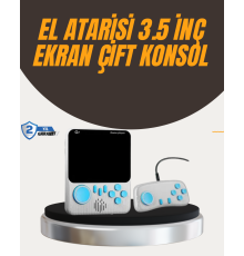 İki Kişilik Oyun Deneyimi Sunan Taşınabilir Retro Konsol