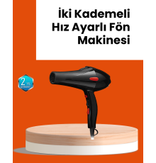 Hızlı Kurutma ve Şekillendirme İçin Profesyonel Saç Kurutma Makinesi