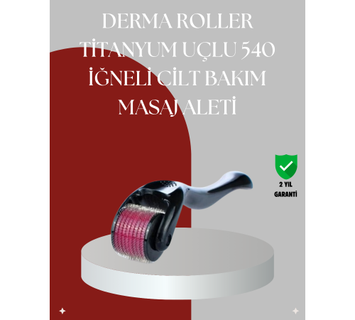 Dermaroller 1 mm Yara ve Yanık İzleri İçin Etkili Çözüm