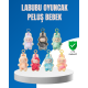 Dekoratif Labubu Karakter Figürü – Kaliteli Peluş Malzeme