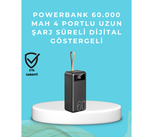 Seyahat ve Kamp İçin Portatif Güç Kaynağı Powerbank