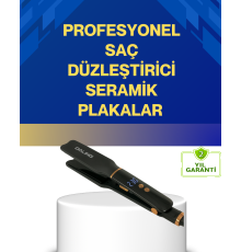 Seramik Plakalı Daling Saç Düzleştirici Kırılma ve Dolanma Önleyici