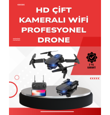 2.4G 4CH Katlanabilir Drone 100 Metre Uçuş Mesafeli