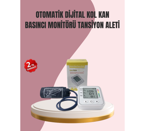Yüksek Hassasiyetli Dijital Tansiyon Ölçer