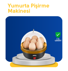 Otomatik Kapanma Özellikli Yumurta Pişirme Makinesi 7 Kapasiteli