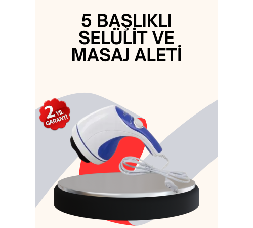 Taşınabilir Elektrikli Masaj Cihazı – Selülit ve Yağ Karşıtı