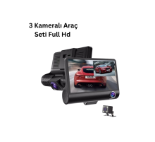 3 Kameralı Araç DVR