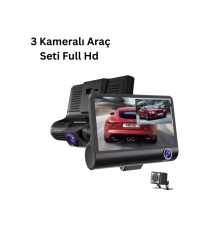 3 Kameralı Araç DVR