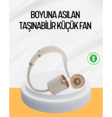 Katlanabilir Asılabilir Fan USB Şarjlı Hafif ve Sessiz Tasarım