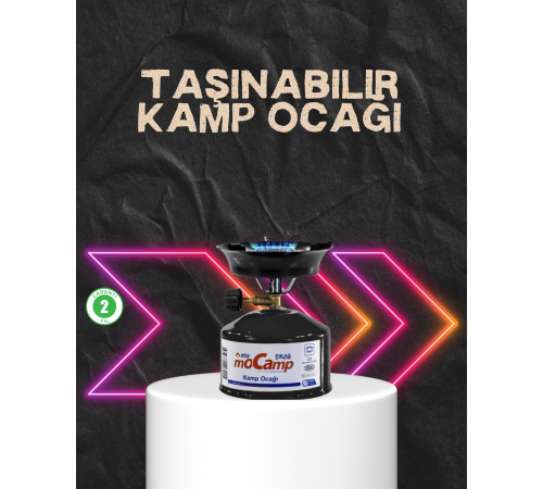 Doğa, Piknik ve Acil Durum İçin Kamp Ocağı Seti