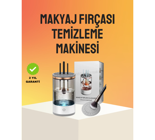 Hijyenik ve Hızlı Makyaj Fırçası Yıkama ve Kurutma Cihazı