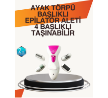 4 Fonksiyonlu Epilasyon ve Tırnak Bakım Makinesi