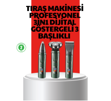 Hassas Bölgeler İçin Çok Fonksiyonlu Tıraş Makinesi