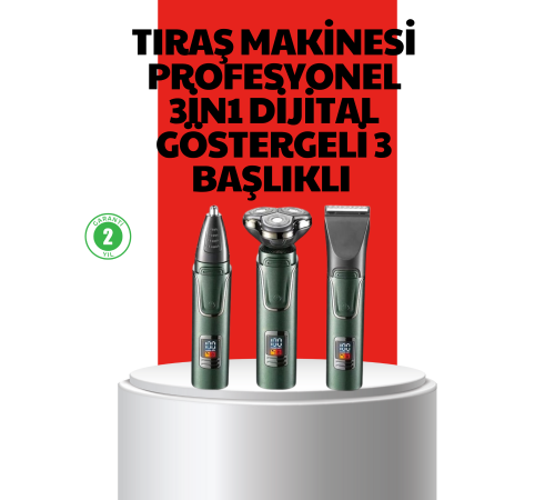 Hassas Bölgeler İçin Çok Fonksiyonlu Tıraş Makinesi