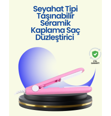 Hafif ve Taşınabilir Seramik Kısa Saç Maşası – Seyahate Uygun Ergonomik ve Güvenli Tasarım