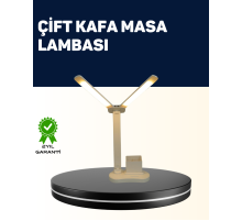 Ayarlanabilir Kısılabilir LED Masa Lambası | Entegre Kalemlik ve Telefon Tutucu Özellikli