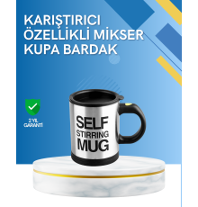 Çift Katmanlı Termos Özellikli Karıştırma Motorlu Kupa