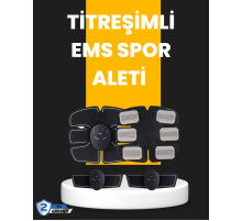 Titreşimli EMS Spor ve Fitness Cihazı Karın Kası Kol Bacak 2025 Model