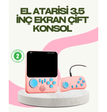 666 Oyunlu Retro Game Console – TV ve Çift Gamepad Desteği