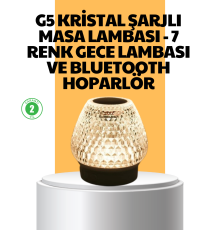 Taşınabilir Işıklı Yüksek Ses Kaliteli Bluetooth Hoparlör