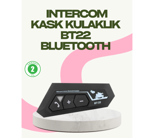 Bluetooth 5.0 EDR Kask Kulaklık Yüksek Ses Kalitesi ve Gürültü Önleme