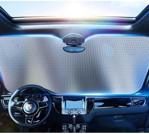 Araç Ön Cam Güneşlik UV ve Isı Koruma Katlanabilir Toyota Corolla Skoda Superb Dacia Duster Ford Focus