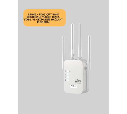 WiFi Sinyal Güçlendirici