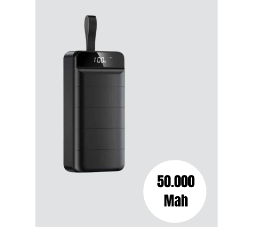 Profesyonel 50.000 mAh Powerbank – Aynı Anda Birden Fazla Cihaz Şarj Eden, Dayanıklı ve Güvenli Taşınabilir Şarj Cihazı Profesyonel 50.000 mAh Powerbank – Aynı Anda Birden Fazla Cihaz Şarj Eden, Dayanıklı ve Güvenli Taşınabilir Şarj Cihazı