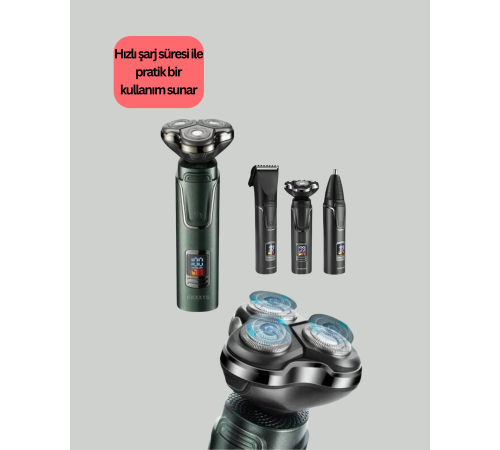 Hareket Halinde Kullanıma Uygun Tıraş Makinesi